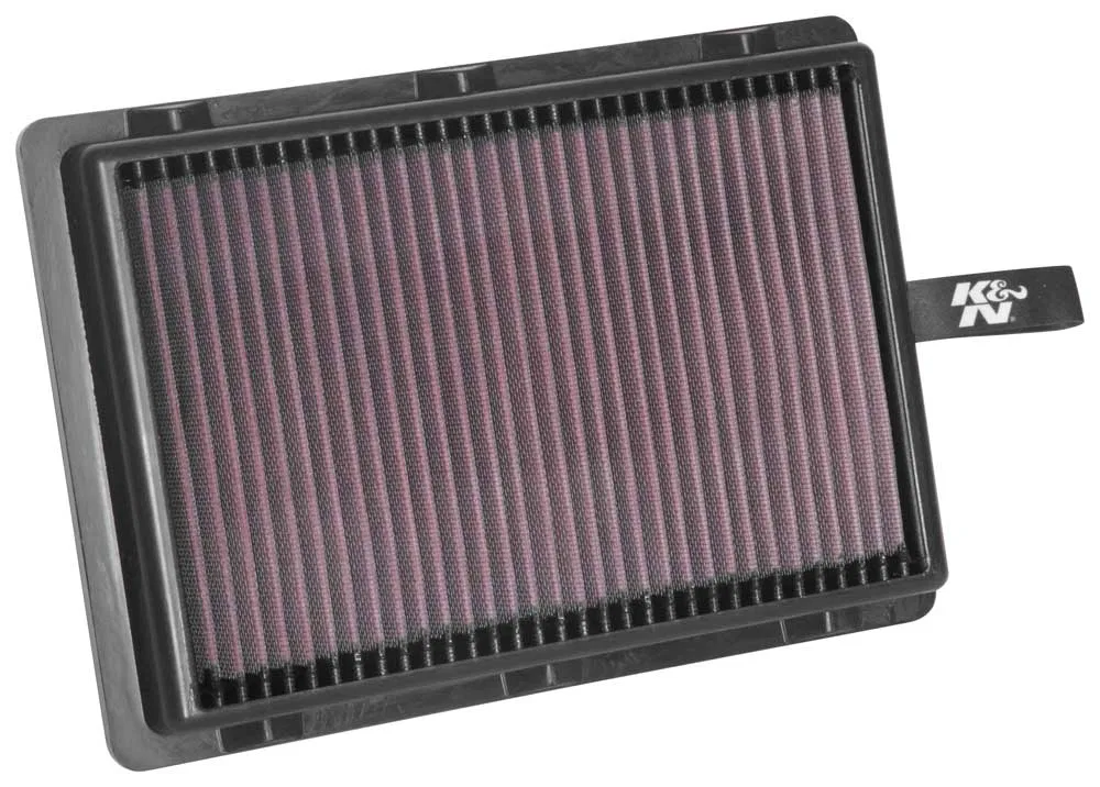 33-5046 – K&N FILTER Air Filter, Washable Red Cotton Gauze Panel